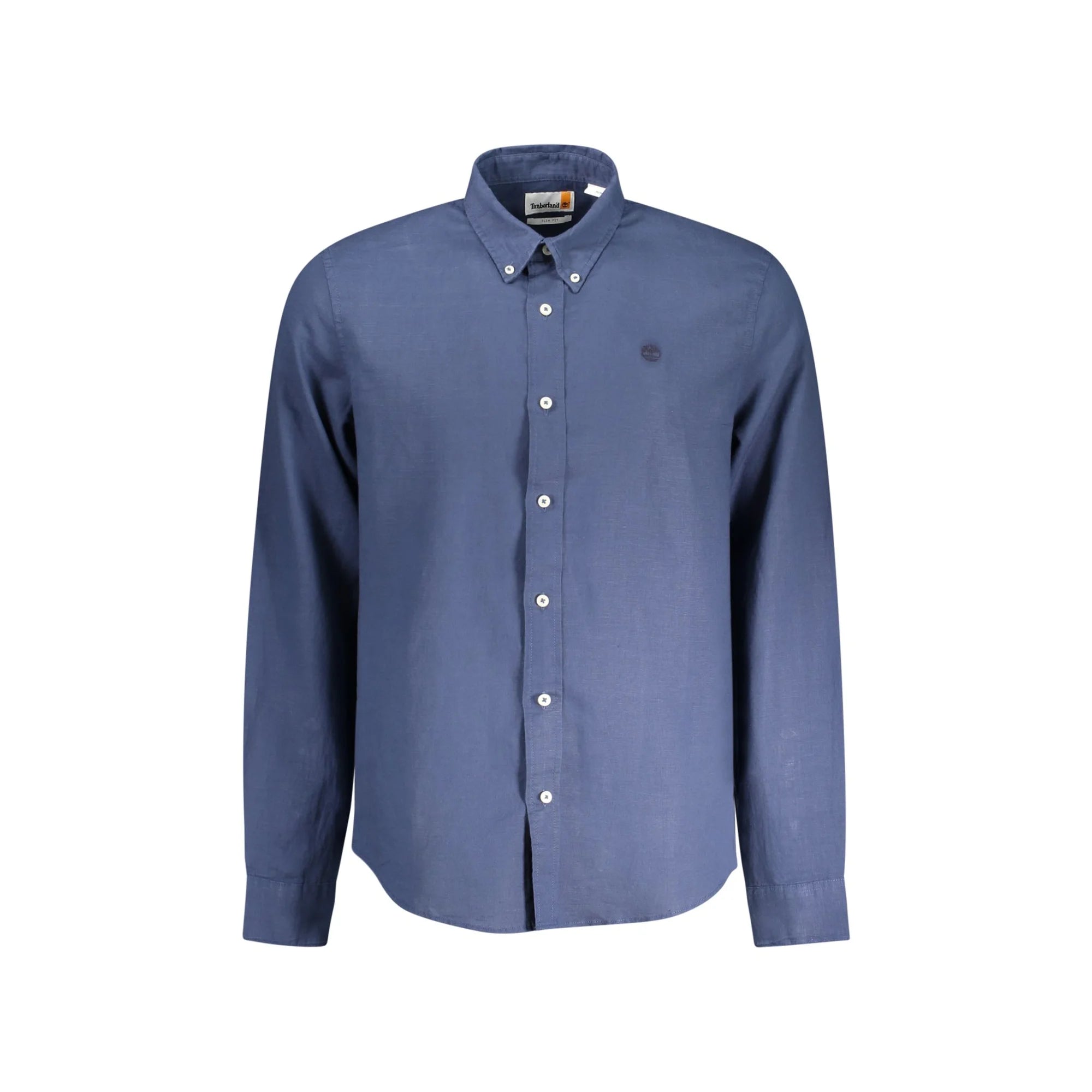 Timberland Camicia Maniche Lunghe Uomo Blu Ricamo Camicie - foto prodotto